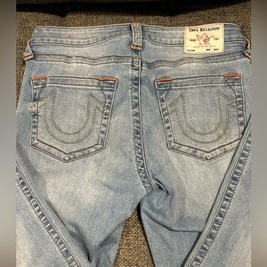 Women’s size 30 True Religion stretchy jeans